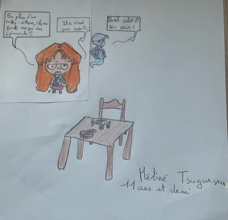 Dessin de Méliné - 11 ans et demi