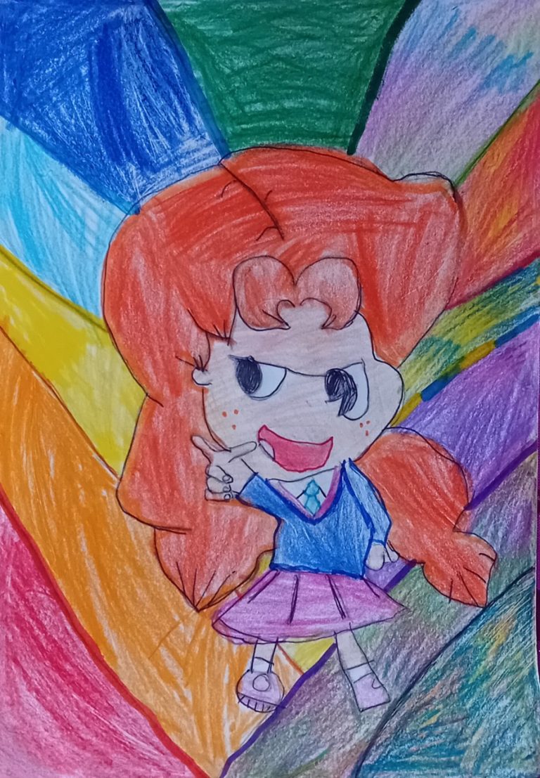 Dessin d'Iris 8 ans